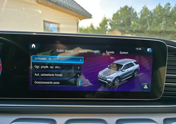 Mercedes-Benz GLE cena 239900 przebieg: 199900, rok produkcji 2019 z Częstochowa małe 781